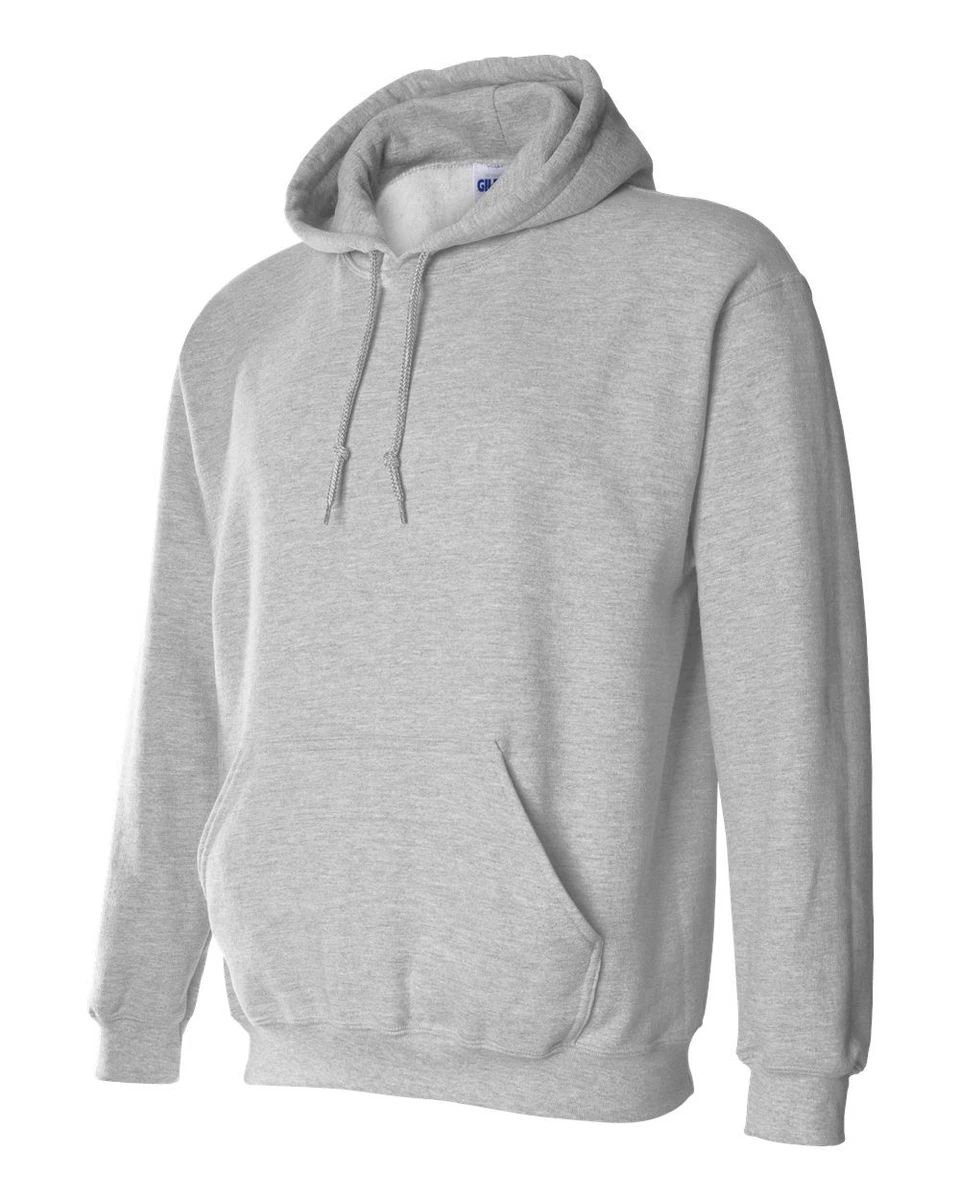 7 Gildan Sports Grey Adult Hooded Sweatshirts Bulk Wholesale Gray Hoodie  S-XL