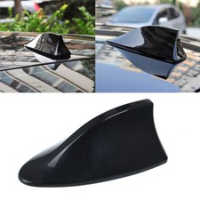 Shark Fin Antenna Universal Black Auto Car Roof Radio AM/ FM Signal Aerial
