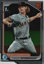2024 Bowman #BCP-96 Carson Whisenhunt Chrome Prospects