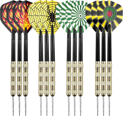 Steel Tip Dart Set for Beginners and Hobbyists - Multi-Purpose Dart Tool