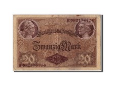 [#307366] Banknote, Germany, 20 Mark, 1914, 1914-08-05, VF