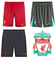 Liverpool football shorts kids childrens 5-16yrs home away 3rd Goalkeeper S-XL