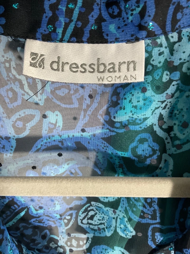 Conjunto de blusa sin mangas y cárdigan Dressbarn para mujer 2 unidades Foto 2 de 4