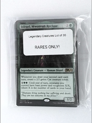 legendary creature cards mtg Legendary Commander Creatures 30 Card Lot ALL RARE MTG Collection Magic EDH  Pack