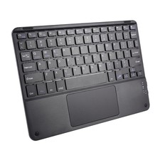 Bluetooth Keyboard with Touchpad, Ultra Slim Rechargeable Wireless Tablet Key...