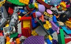 LEGO Bricks and Pieces Bulk Lot Mixed Colors Shapes Approximately 8 lbs — photo 6