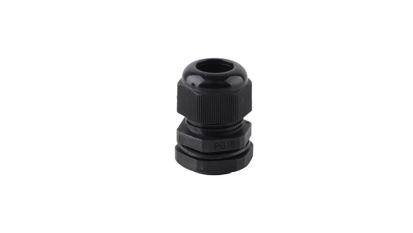Cable Insulation Choke PG-16, Black, IP68/D.3074C Straight