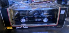 Maisto 1/18 Scale Diecast 31809 Chevrolet Corvette ZR-1 1992 Rare Black Fast Sh