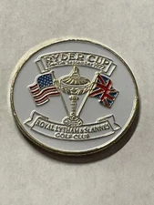 1977 Ryder Cup 1" Coin Style Golf Marker - Royal Lytham & St Annes Golf Club