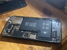 iPhone 12 Pro Max Original Housing With Parts Blue No screen)