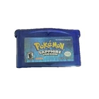 Pokémon Sapphire GBA authentic, Works great!