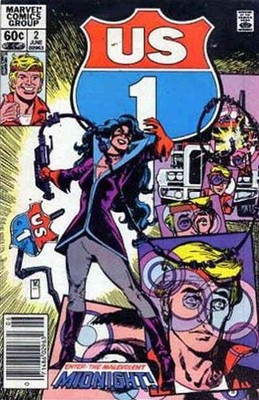 U.S. 1 #2 (Newsstand) FN; Marvel | US1 Truck Driver Super Hero Sienkiewicz - w/B