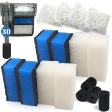 NEWKE 4 Sets of Upgraded Three-Stage Filtration Tank Filter for AquaClear 30 ...