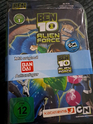 Ben 10 Alien Force - Staffel 1 / Vol. 1 inkl.  Actionfigur (DVD) Spidermonkey 