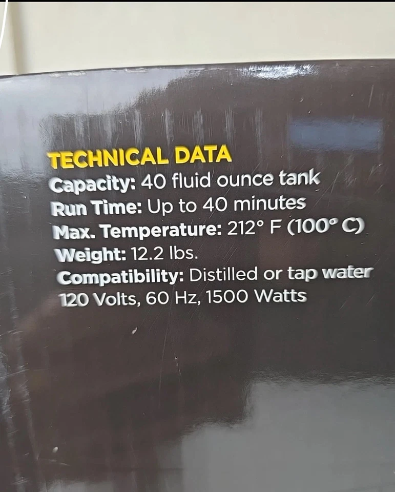 Wagner Power Steamer 915e Limpiador de vapor bajo demanda Spraytech Foto 2 de 4