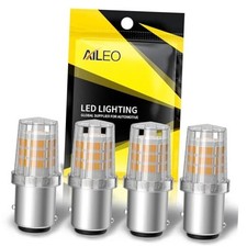 1157 Led Bulb Yellow Super Bright 12v Bay15d 2057 2357 7528 1157bay15d Amber