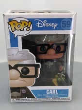 Funko POP! Disney Pixar Up Carl Fredricksen #59 Vinyl Figure DAMAGED BOX