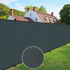 5/6/8ft x 95ft Fence Privacy Windscreen Screen Shade Cover for Yard Outdoor US