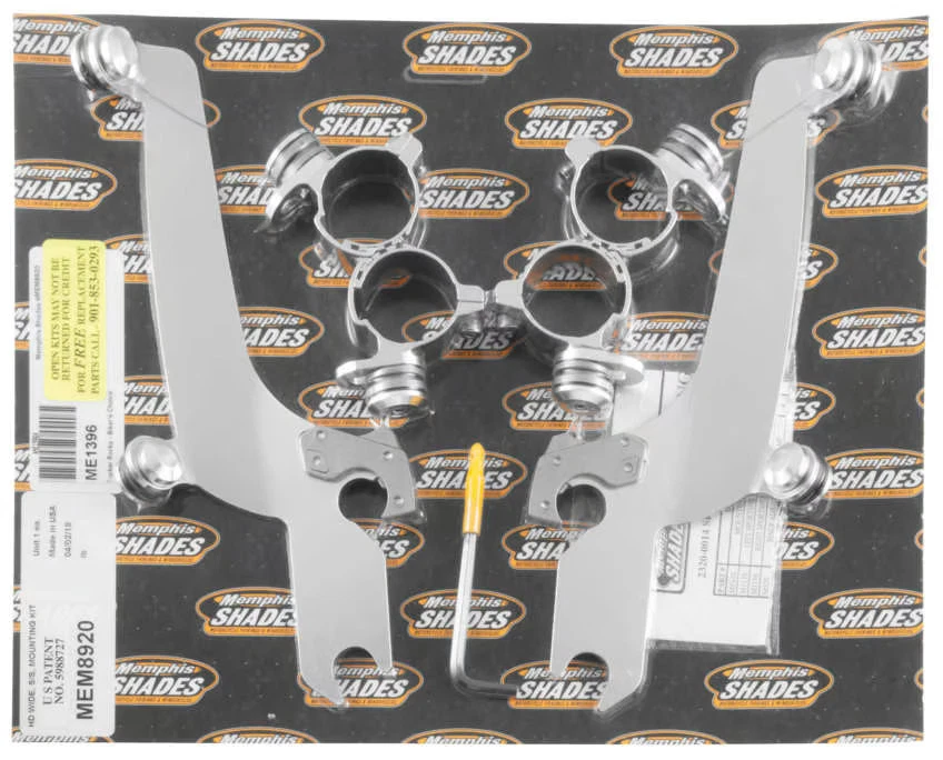 Kit de montaje Memphis Shades Trigger-Lock para parabrisas deportivo - MEM8920 Foto 2 de 4