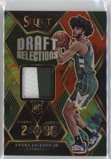 2023 Select Draft Selections Memorabilia Tie-Dye Prizm 20/25 Andre Jackson 01su