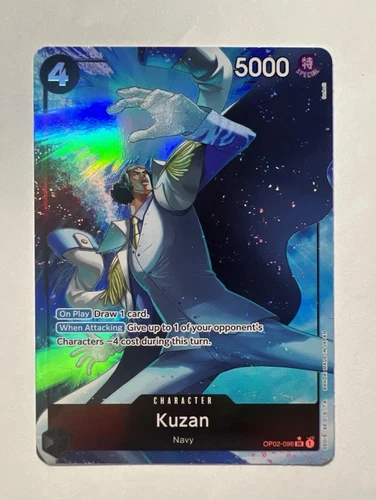 One Piece TCG English PRB01 / OP02-096 Kuzan Alt Art Parallel