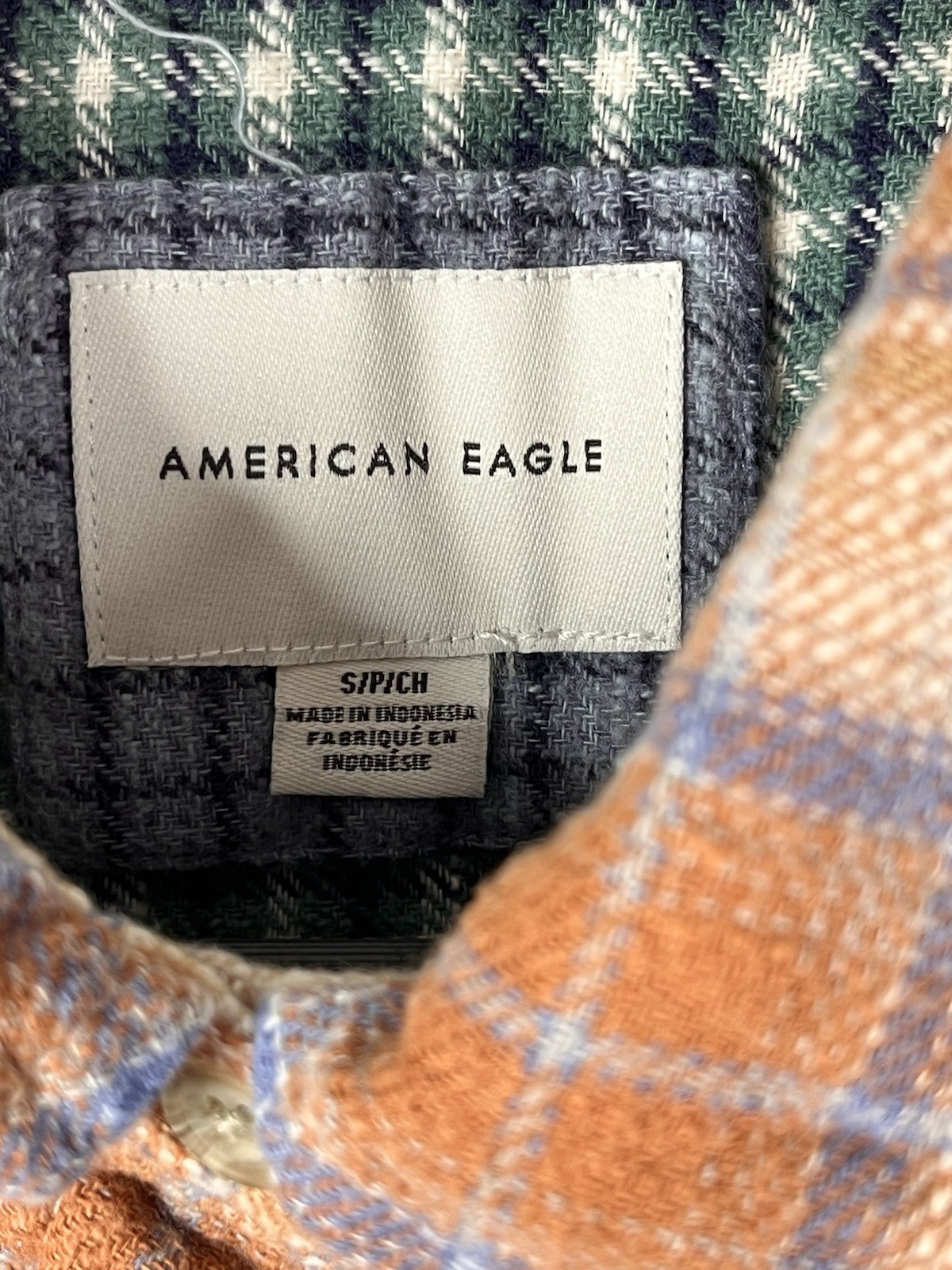 AMERICAN EAGLE Women's Multi Pattern Button Down … - image 4