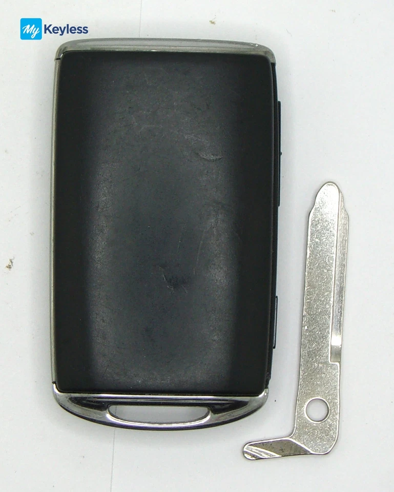 Один оригинальный производитель Mazda Smartkey дистанционный передатчик три кнопки б/у UNCUT WAZSKE13D03 - Изображение 2 из 4