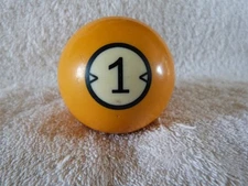 VTG Brunswick Billiard Pool REPLACEMENT Ball Version of CENTENNIAL 1 ONE 2.25"