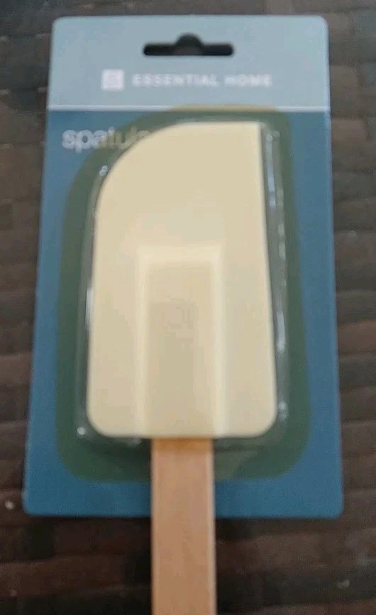 Kmart Essential Home Silicone Spatula Wood Handle Vintage - Image 3 of 4