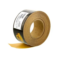 220 Grit Gold Longboard 20 Yards Long by 2-3/4" Wide PSA Self Adhesive Sandpaper