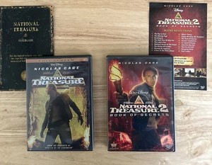 National Treasure 1 & 2 (DVD) Authentic US Release