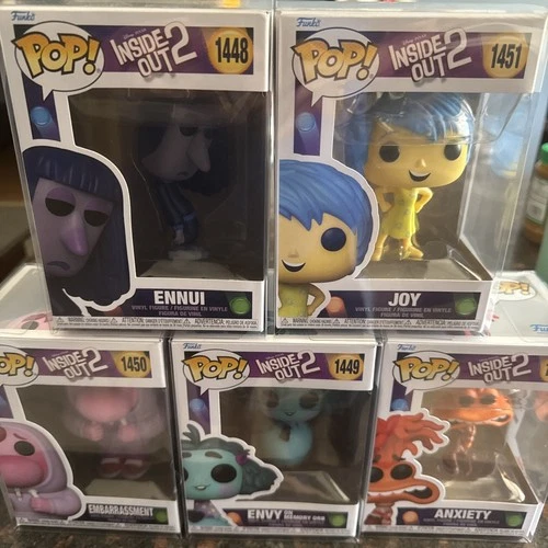 Funko Pop Inside Out 2 Lot