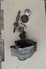 NORTON LAYDOWN GEARBOX GT101 MAINSHAFT AND GEARS M50 ES2 16H M18 SPARES 3