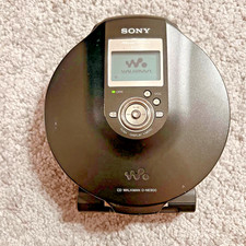 SONY D-NE900 Portable CD Walkman Black Used Operation TESTED From Japan