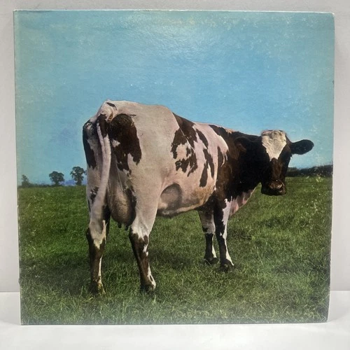 PINK FLOYD - Atom Heart Mother LP Vinyl 1975 Harvest SMAS-382  EX / VG+