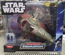 Jazwares  Star Wars Micro Galaxy Squadron Boba Fett's Starship - Launch Edition