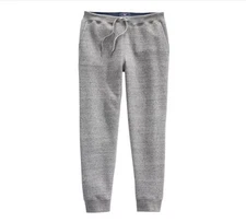 Vineyard Vines Men's Saltwater Gray, Cotton Fleece Jogger Pants, 28in Inseam- SM