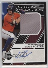 2023 Elite Extra Edition Future Threads Signatures /99 Cole Foster Auto 7m3
