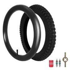 16x2.4 Tire And Inner Tube Set 16 Inch Bike Tires For Dirt 16x2.40 Black 16x2.4 Tire And Inner Tube Set 16 Inch Bike Tires For Dirt 16x2.40 Black