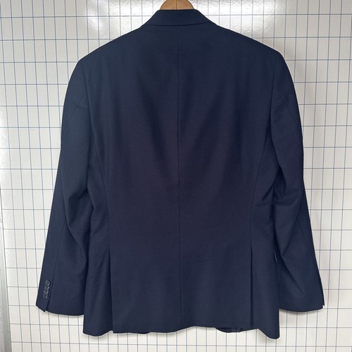 Kenneth Cole Marine Techni-Cole Slim Fit Anzug Größe 36R x 29w Stretch Neu ohne Etikett - Bild 5 von 9