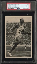 JESSE OWENS 1936 Reemtsma Olympia Band II Tobacco #32 Rookie RC PSA 3 VG