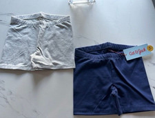 2 Pair-Cat  Jack Kids Unisex Girls/Boys Tumble Bike Shorts 5T Navy  Gray NEW