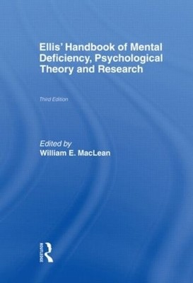 Ellis' Handbook of Mental Deficiency, Psychological Theory an... - 9780805814071