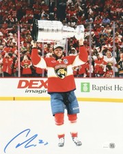Carter Verhaeghe - Signed 2025 Stanley Cup -  Florida Panthers 8X10 Photo - JSA