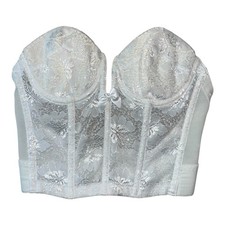 Vintage Jezebel Lace Bra Bustier 36A Made In USA