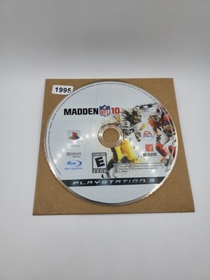 Madden NFL 10 (Sony PlayStation 3, 2009) DISC ONLY NO USPS TRACKING 