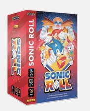 Sonic Roll Board Game - 4 Classic Zones -1-4 Players - NEW - FREE SHIPPING!