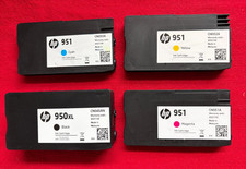 4-PACK HP GENUINE 950XL BLACK 951 COLOR INK OFFICEJET PRO 8100 - 75 Full