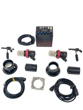 2 Speedotron 202v Flash Heads Black Line & 1205 Power Pack