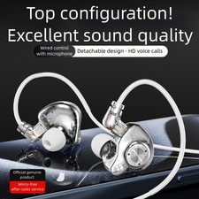 Detachable HiFi Gaming InEar Headphones 35mm with Volume Control Feature